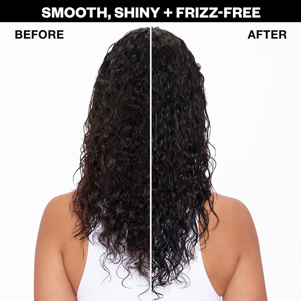 IGK Good Behavior detangling action demonstrates easy-slip detangling without breakage.