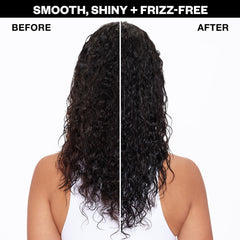 IGK Good Behavior detangling action demonstrates easy-slip detangling without breakage.