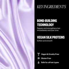 IGK Good Behavior smoothing spray bottle indicates heat-activated smoothing