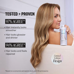 IGK Good Behavior Spirulina Spray bottle ready to smooth and refresh hair.