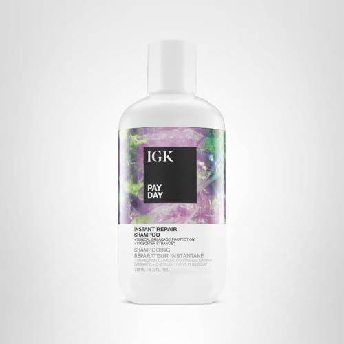 IGK PAY DAY final-results-hair shows smoother, healthier-looking strands after wash