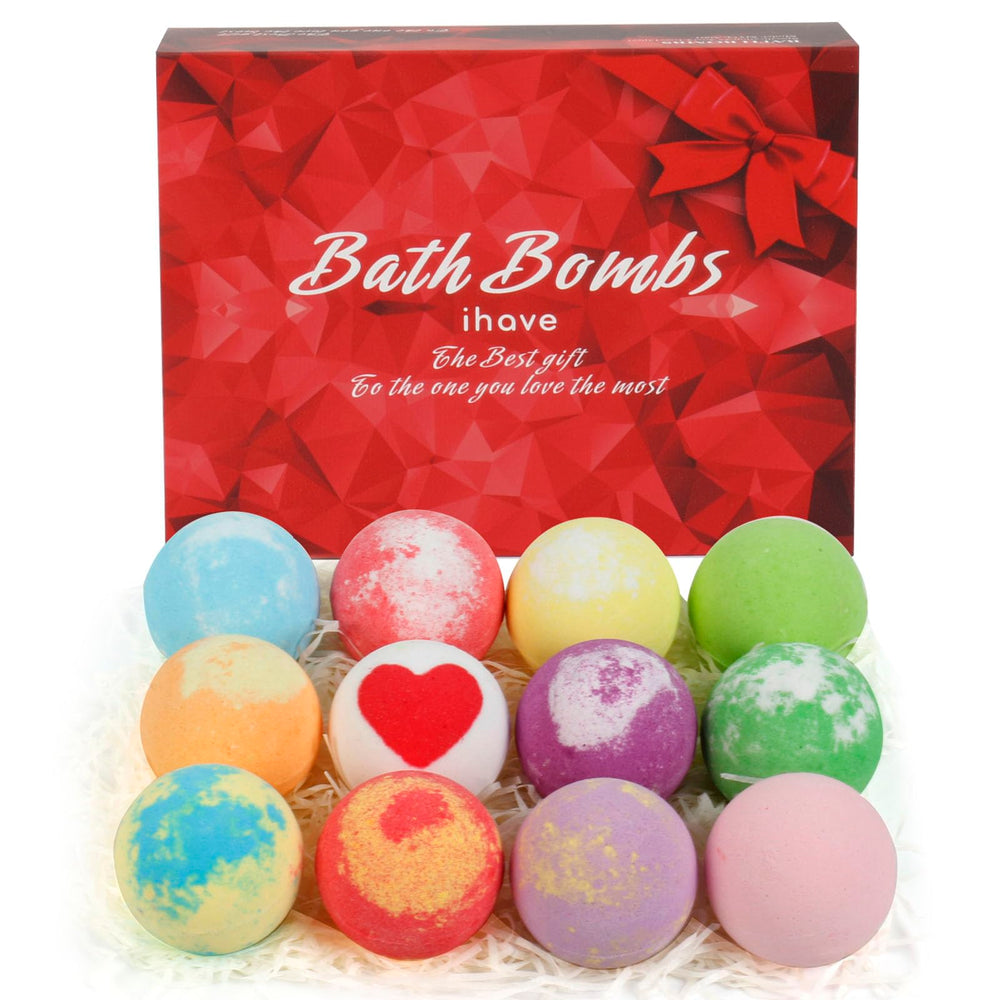iHave bath bombs relax time image promotes calm during bath ritual.