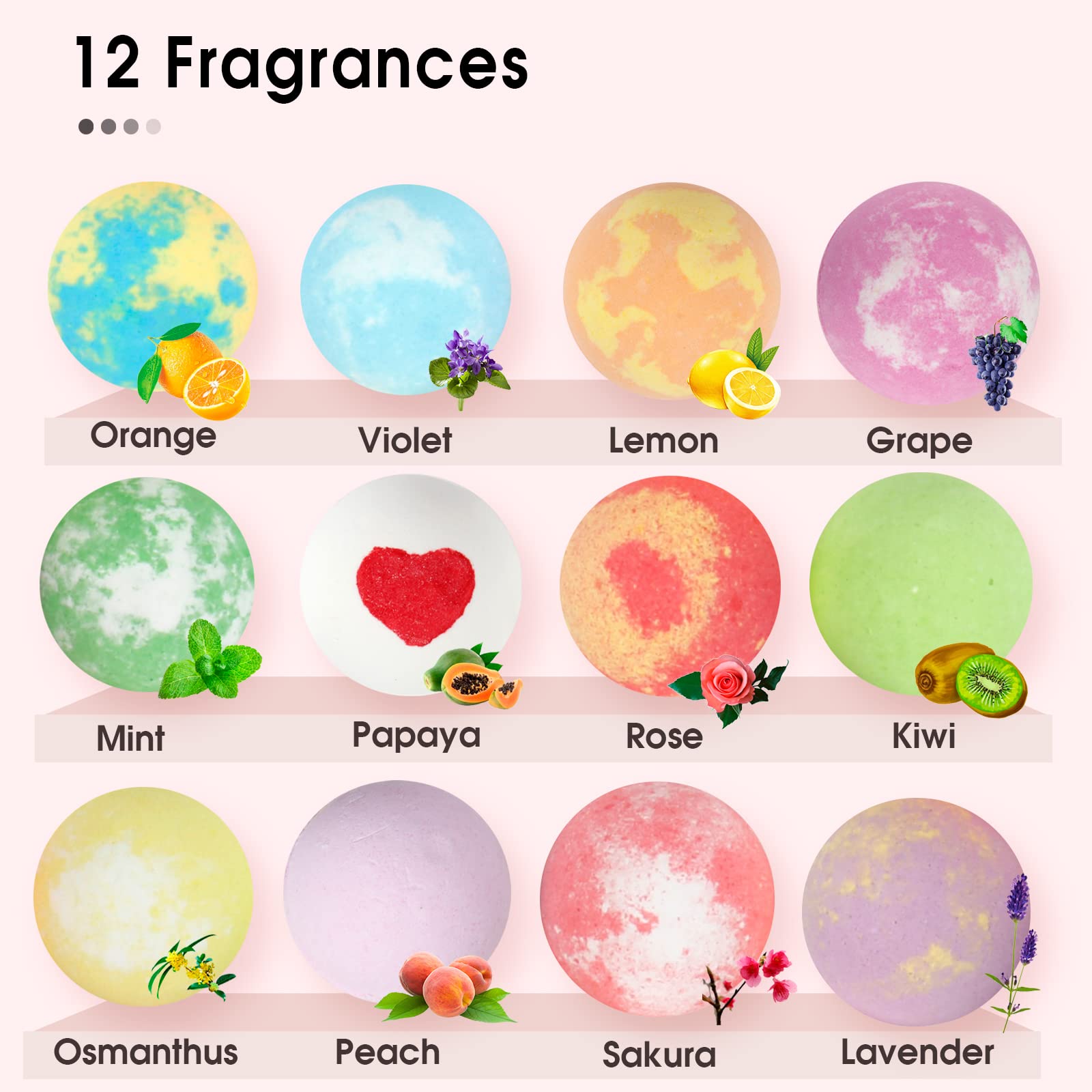 iHave bath bombs rich bubbles image demonstrates luxurious lather and fragrance.