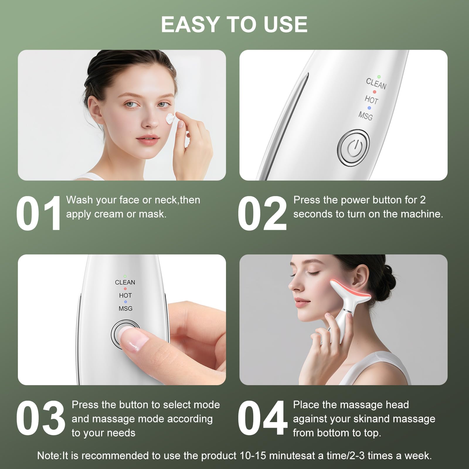 IHOWIN USB cable included for convenient charging and use