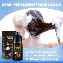 IIIMEIDU hair dye shampoo ingredients olive oil highlighting nourishment