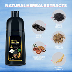 IIIMEIDU Hair Dye Shampoo lather emphasizes gentle cleansing with color
