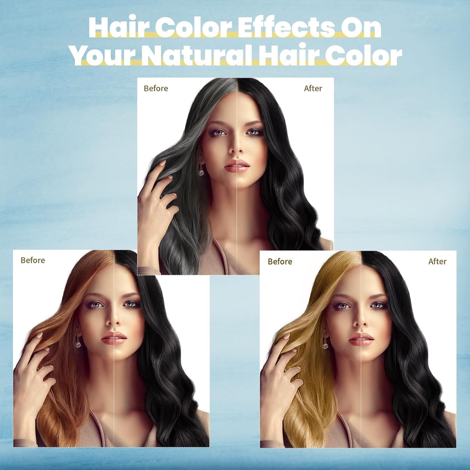 IIIMEIDU MEIDU at-home touch-ups shown for convenient between-salon shade refresh.