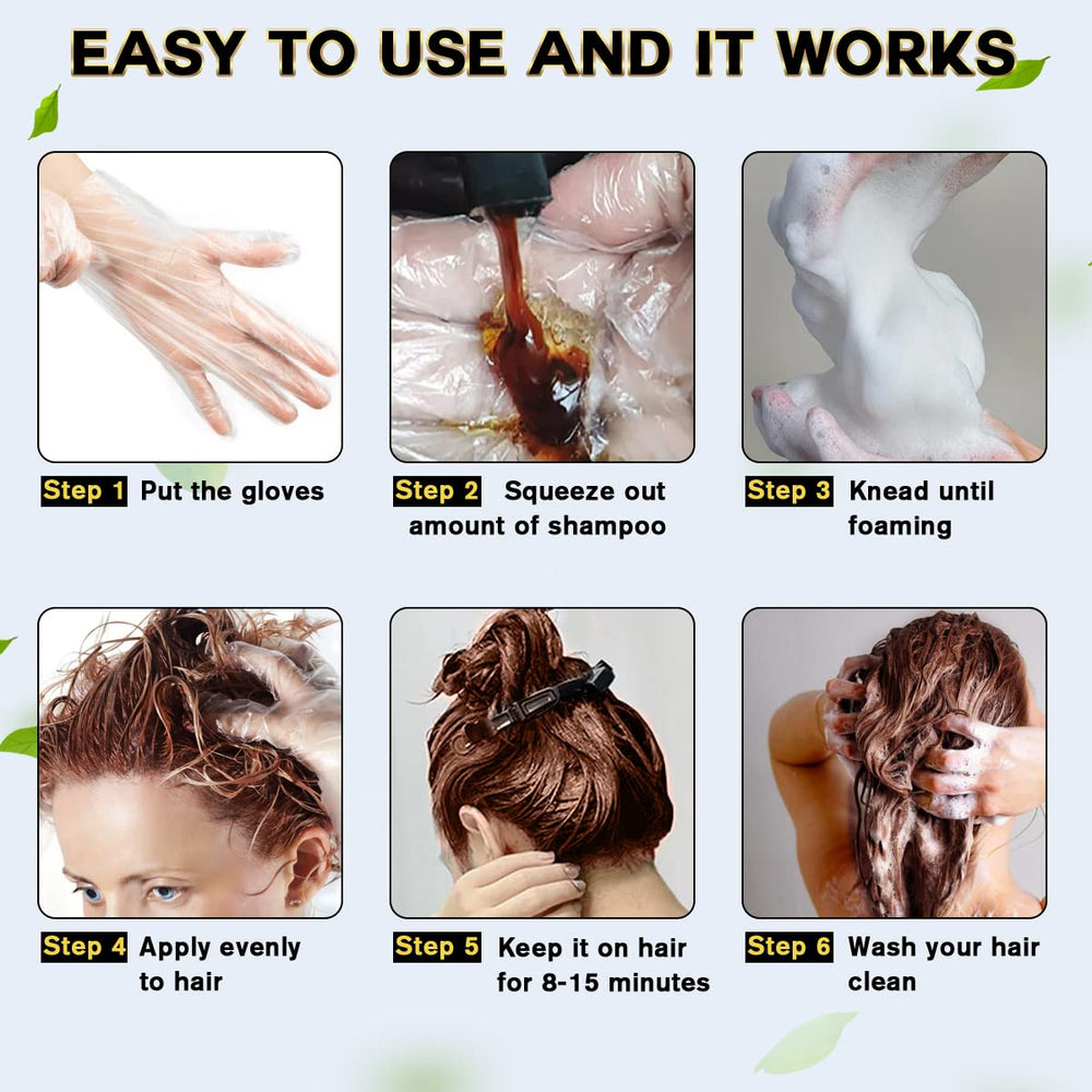 IIIMEIDU MEIDU hair dye shampoo pump enables easy, mess-free application