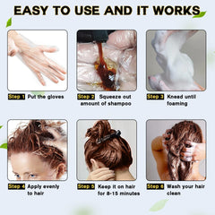 IIIMEIDU MEIDU hair dye shampoo pump enables easy, mess-free application