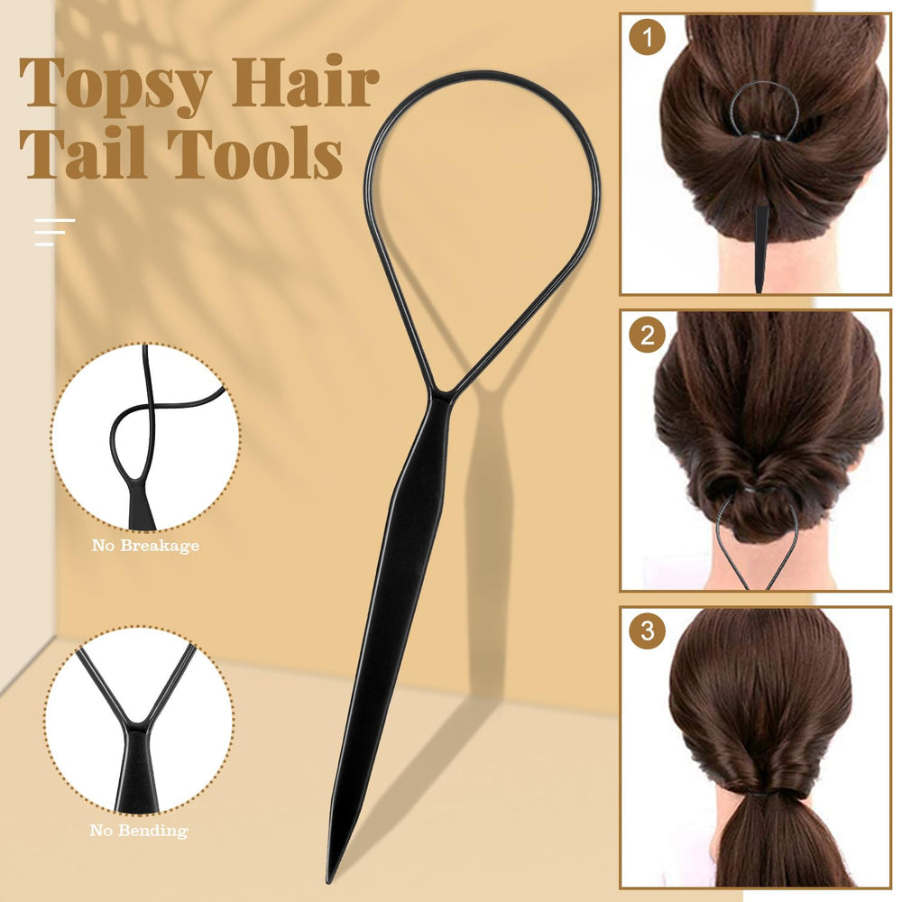 IKOCO hair tie cutter scissors shown for safe removal of elastics.