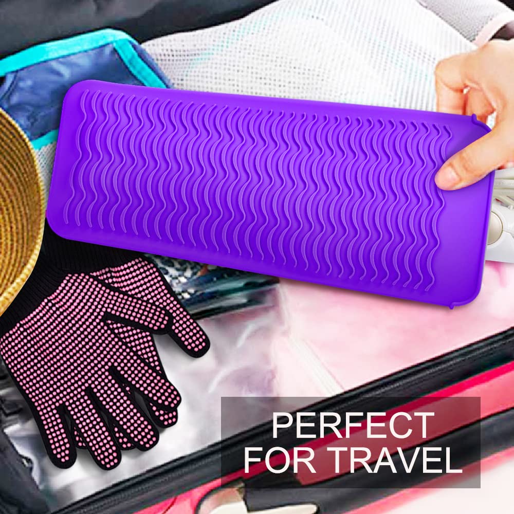 IKOCO heat gloves safeguard hands when handling hot styling tools