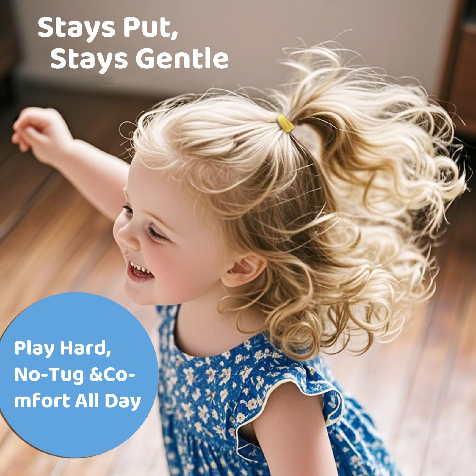 IKOCO kids hair ties used on dolls or pets for playful dress-up.