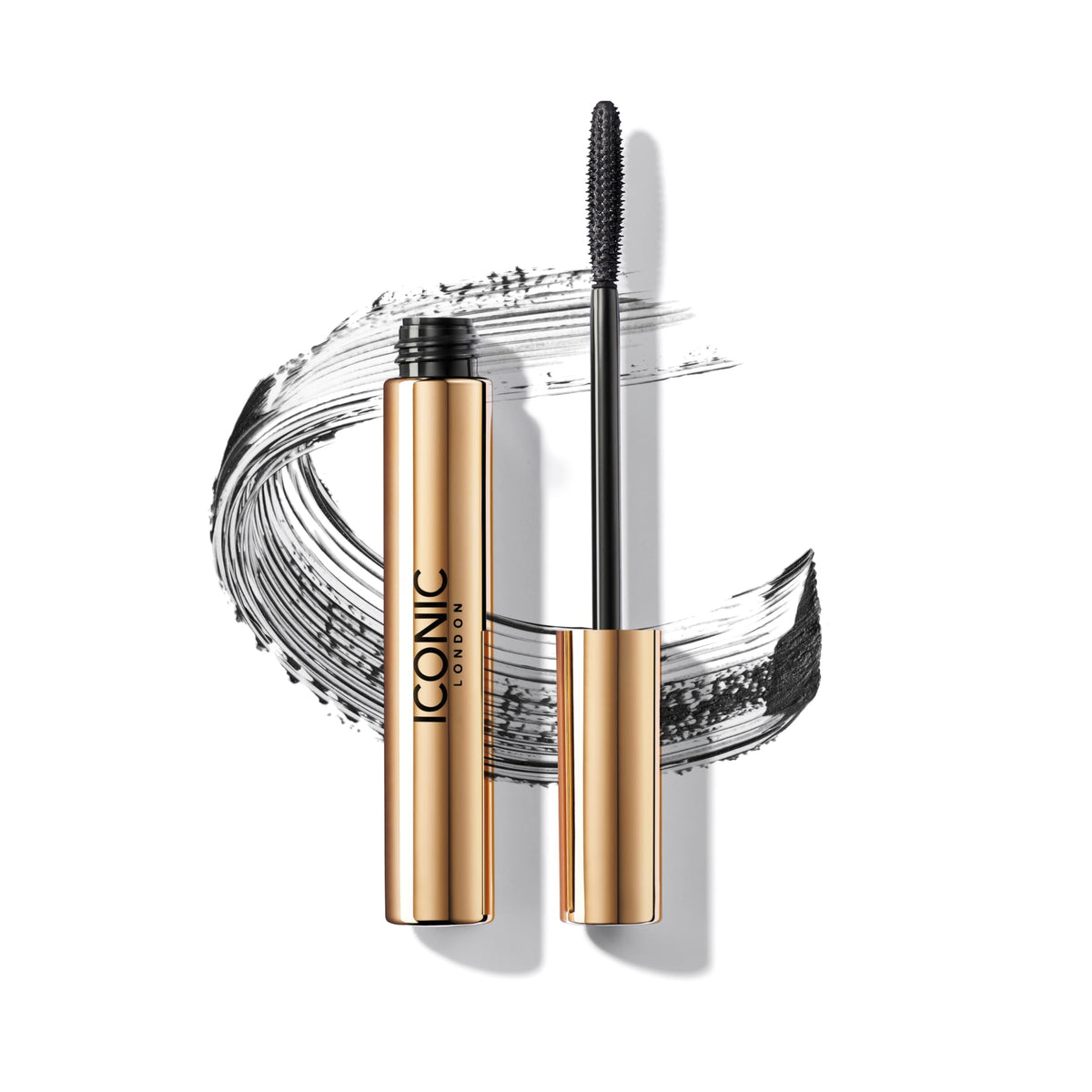 ICONIC LONDON Triple Threat Mascara ultra-black wand for precise root-to-tip application