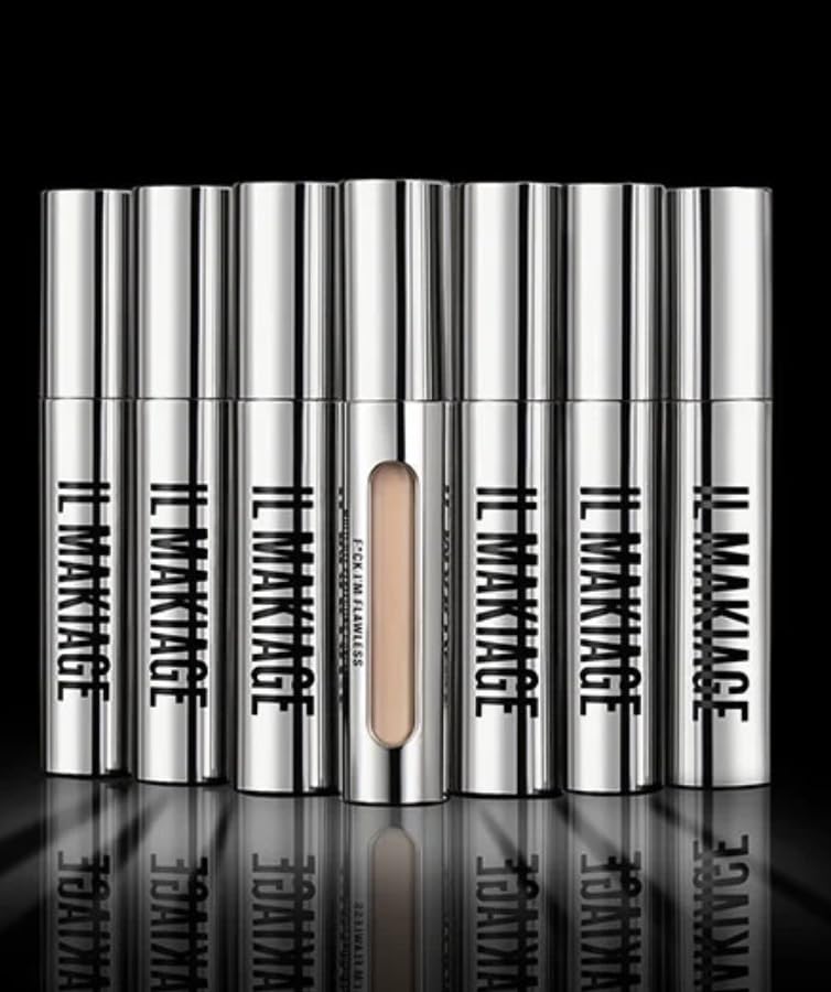 Il Makiage Flawless Multi-Use Concealer 08 swatch showing full coverage on blemishes and dark circles.
