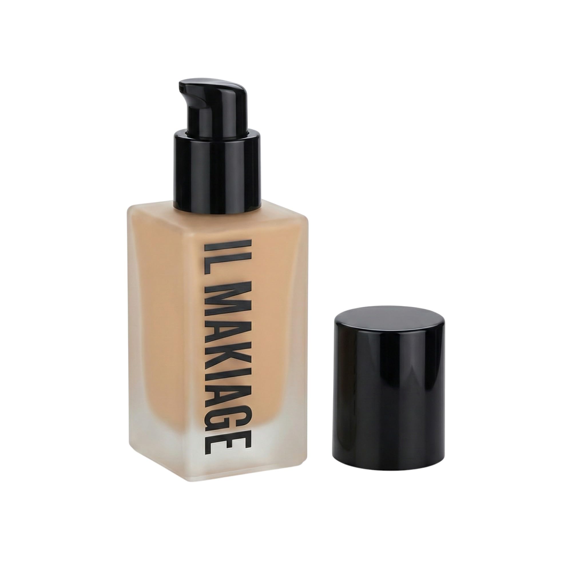 Il Makiage Woke Up Like This foundation shade 035 swatch for even skin tone and a matte finish.