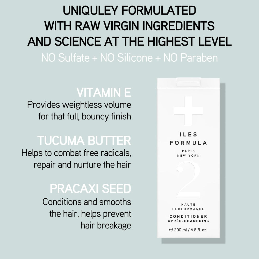 ILES FORMULA weightless moisture close-up bottle showing smooth finish.