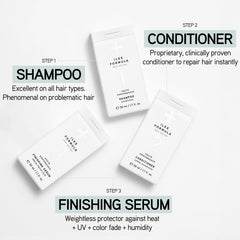 ILES FORMULA mini Signature Collection packaging communicates compact luxury for jet-set styling.