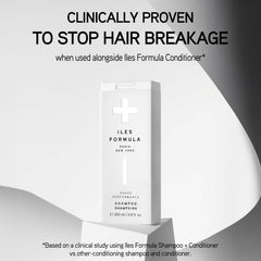 ILES FORMULA Shampoo foam-cleanse captures creamy lather that hydrates color-treated strands.