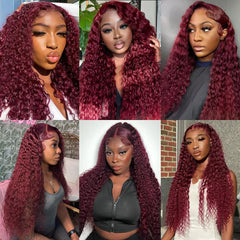 ILHILH deep wave texture delivers lush curls and versatile styling options