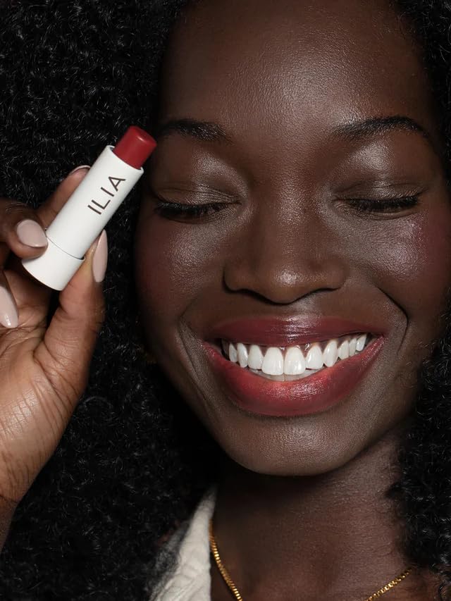 ILIA Balmy Tint Hydrating Lip Balm rosehip oil glow supports soft, smooth lips