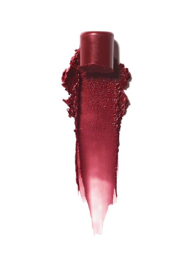 ILIA Balmy Tint Wanderlust swatch showcases buildable berry shade for everyday lips.