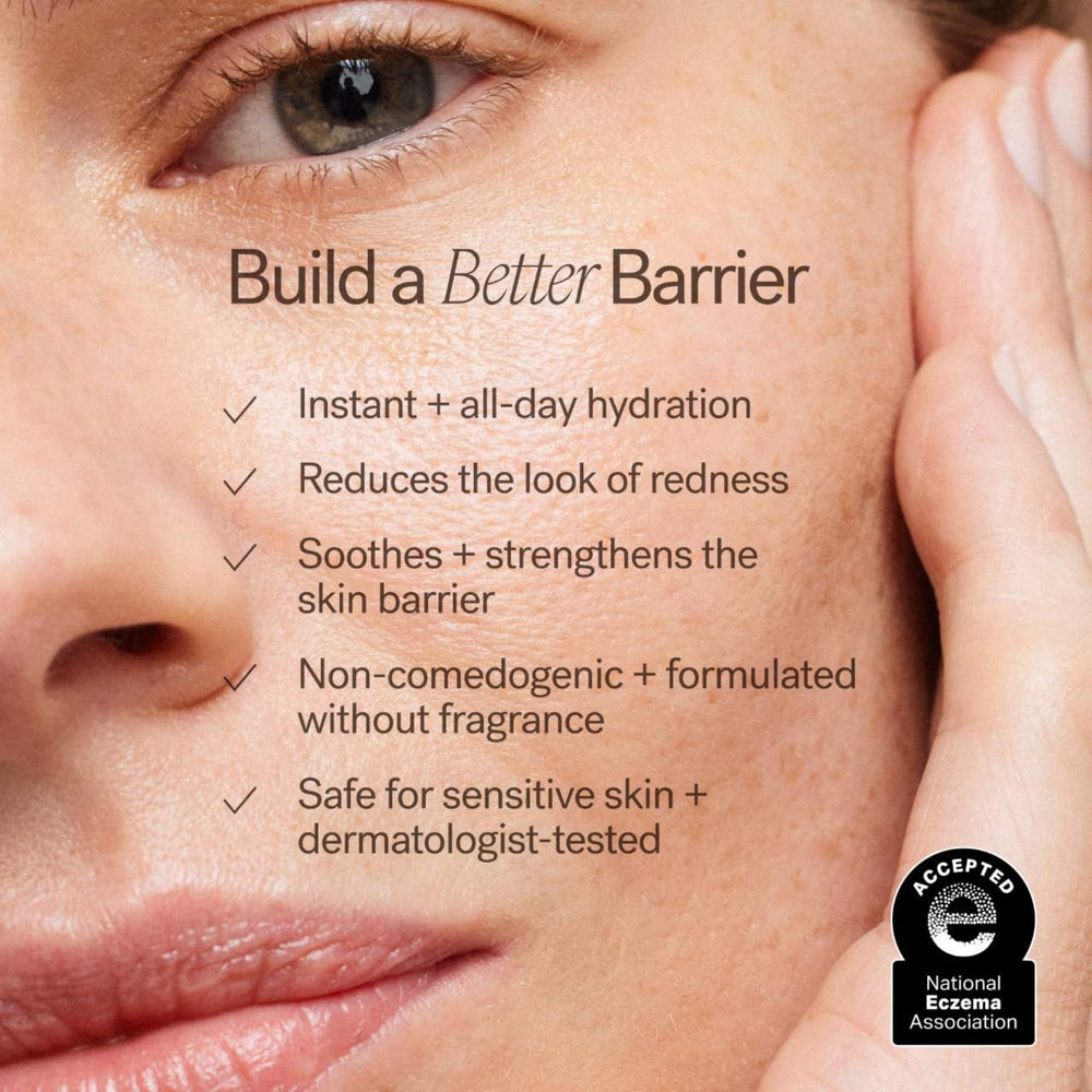 ILIA Barrier Build Cream colloidal oatmeal ingredient highlights soothing protection
