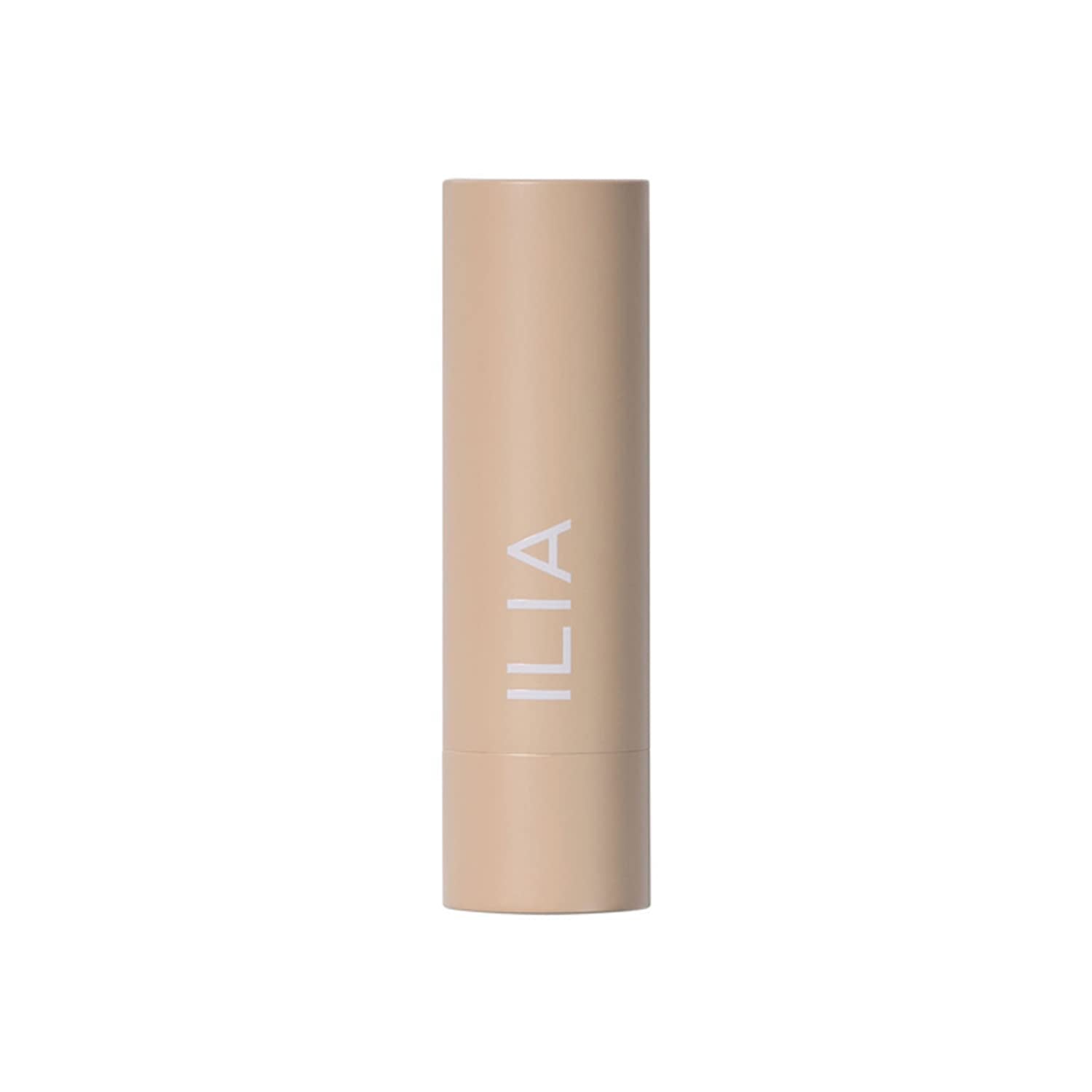 ILIA Color Block Lipstick Amberlight cream texture demonstrates smooth, comfortable application.