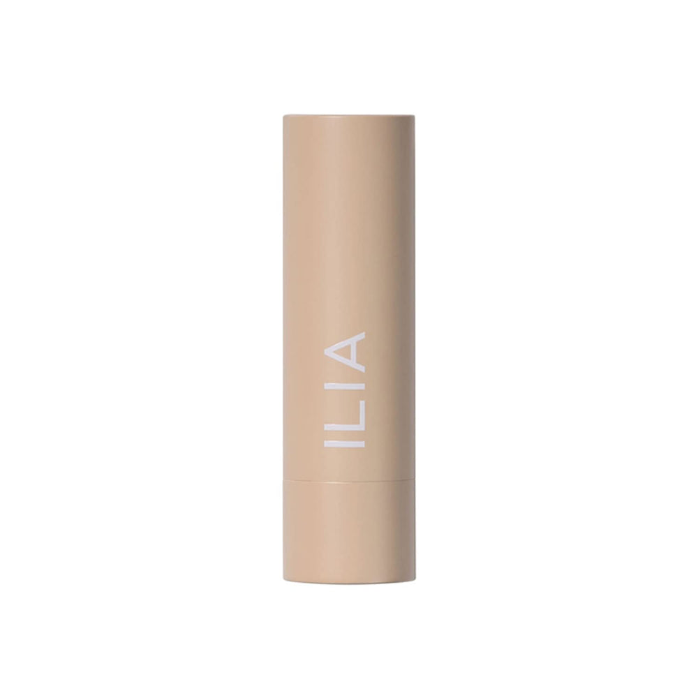 ILIA Color Block Lipstick Amberlight cream texture demonstrates smooth, comfortable application.