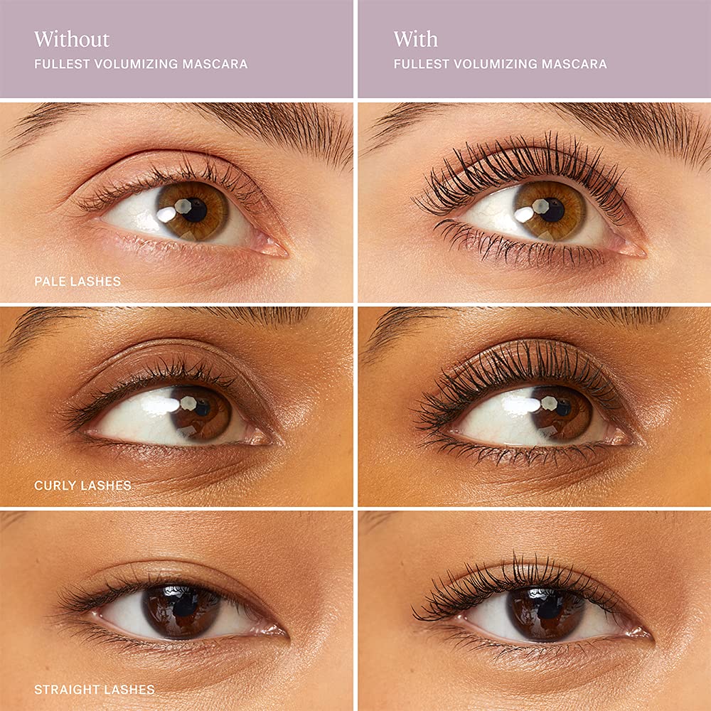 ILIA lashes before image shows natural baseline before applying mascara