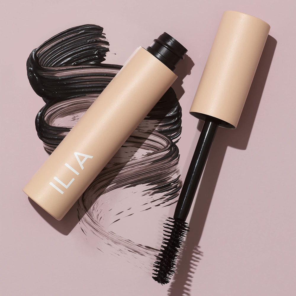 ILIA packaging shot highlights vegan, cruelty-free branding