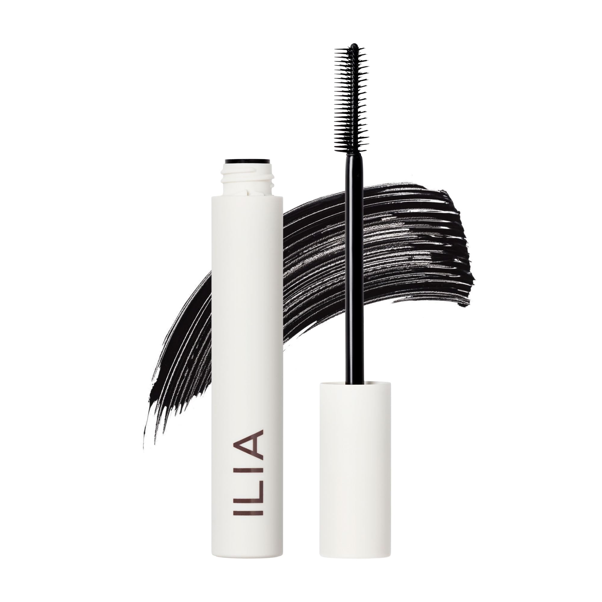 ILIA Limitless Lash Mascara tube with clean, eco-friendly packaging.
