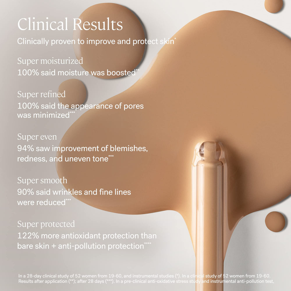 ILIA Mineral SPF 40 with non-nano zinc oxide protects skin while wearing tint