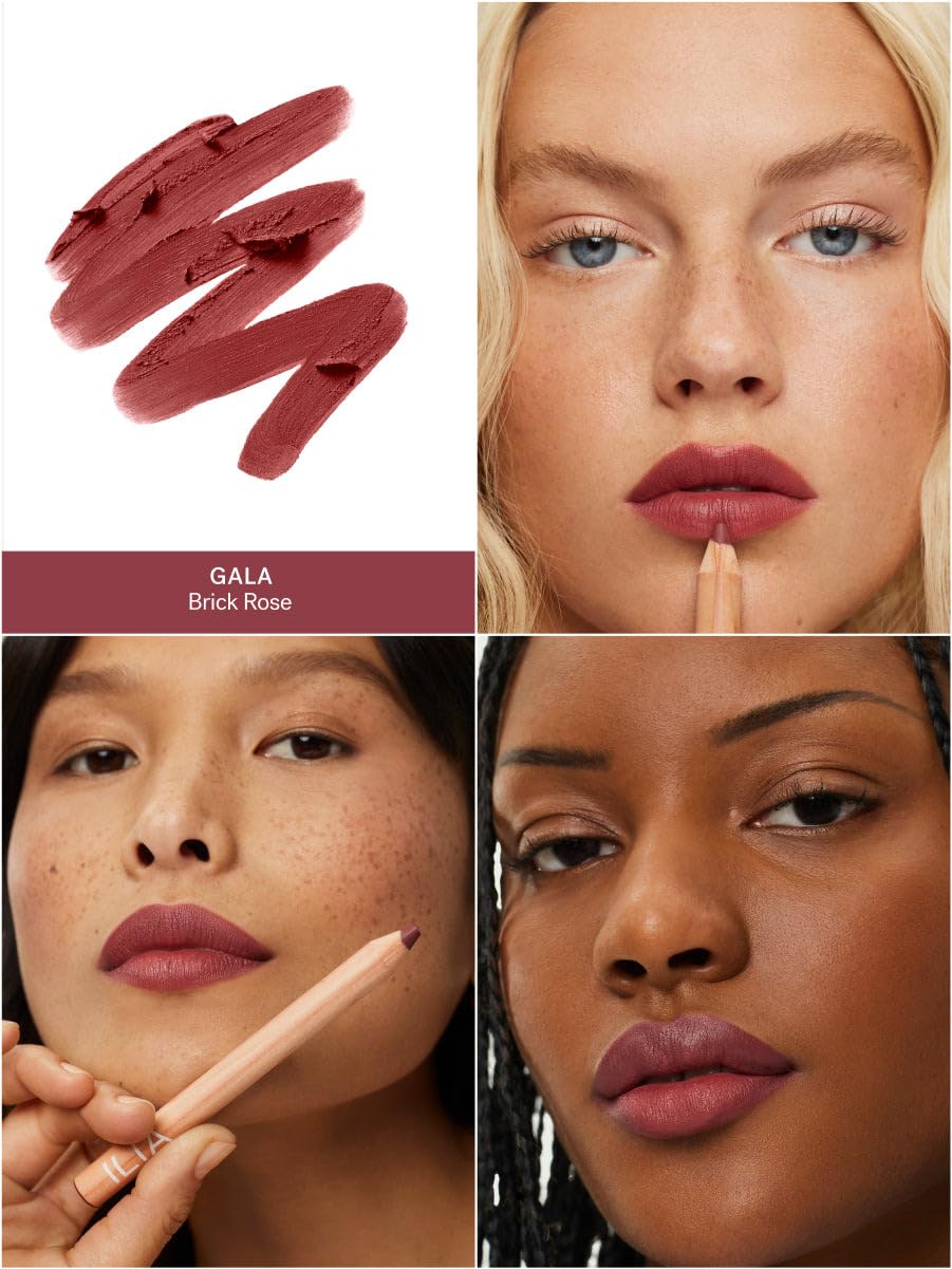 ILIA Mini Multi-Stick At Last Mauve Rose adds buildable color to cheeks and lips.