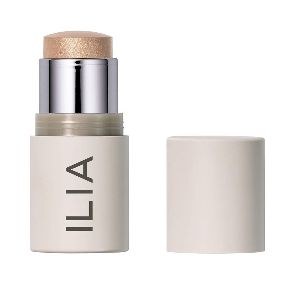 ILIA Multi-Stick Cosmic Dancer swirl adds golden glow to lips and cheeks.