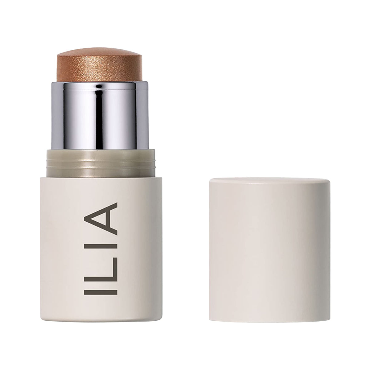 ILIA Multi-Stick In The City Bronze Pearl swatch for a natural lip and cheek flush.