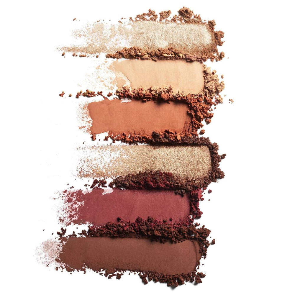ILIA The Necessary Eyeshadow Palette Grace swatch reveals soft gold pearl for luminous highlight