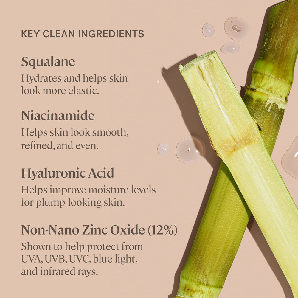 ILIA serum-tint pump-dispense reveals a lightweight, breathable texture for everyday wear.