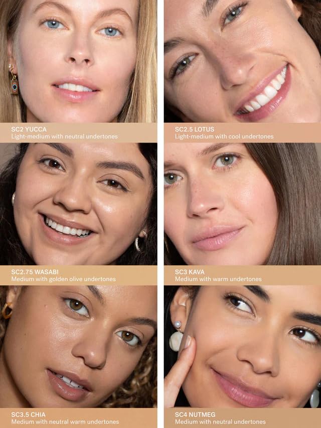 ILIA True Skin Serum Concealer clean formula label highlighting vegan cruelty-free