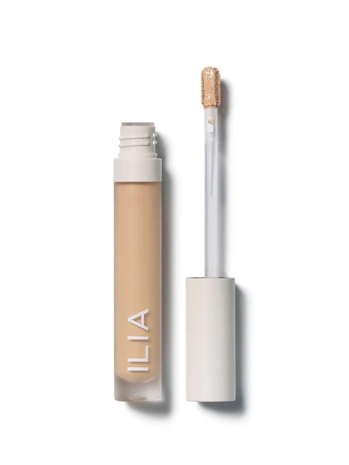 ILIA True Skin Serum Concealer packaging showing vegan, cruelty-free branding for easy shopping