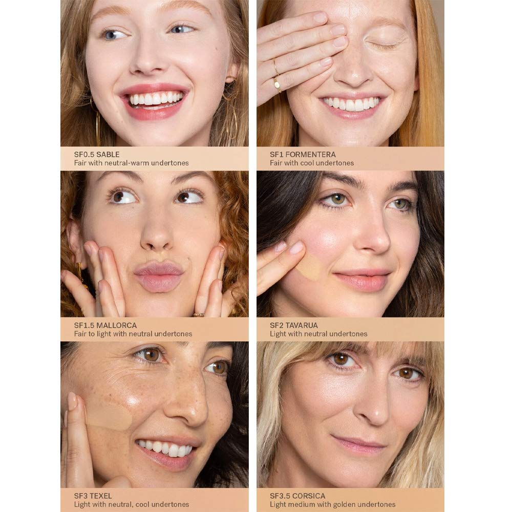 ILIA True Skin ingredient panel highlights Niacinamide benefits.