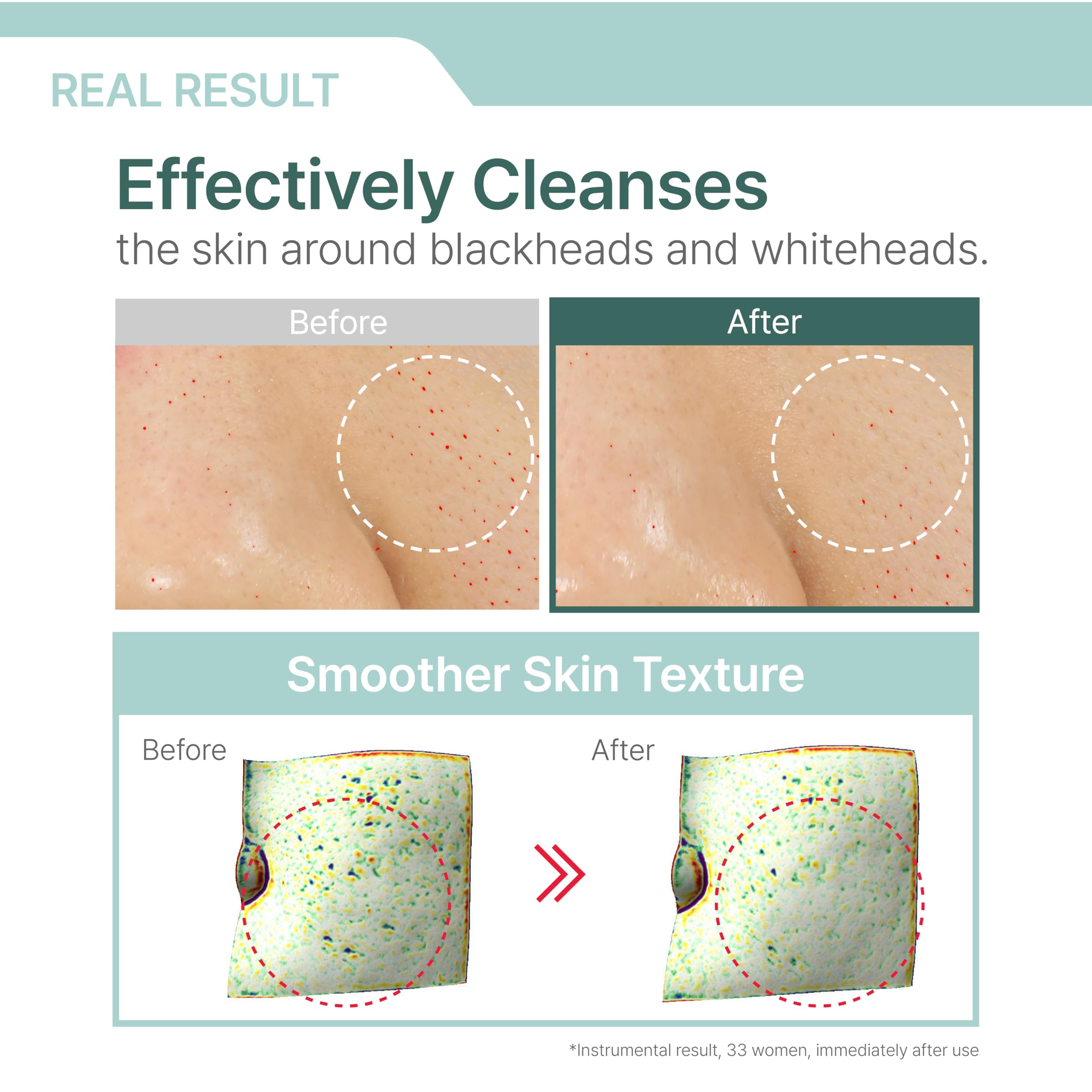Illiyoon coconut oil and AHA/BHA action close-up implies exfoliating benefits
