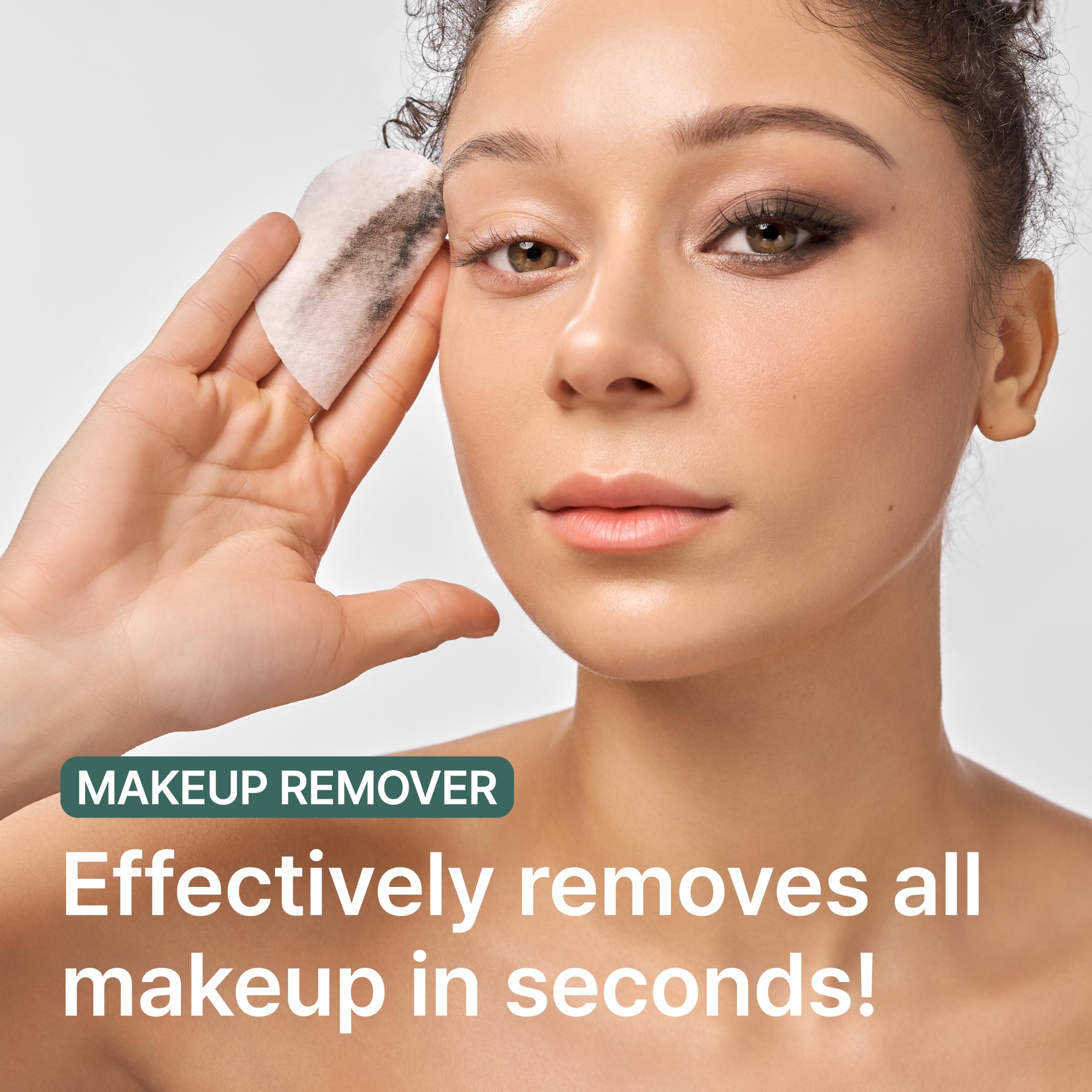 Illiyoon Gentle Deep Eye Makeup Remover shaken-emulsion shows oil and water mix for easy lift.