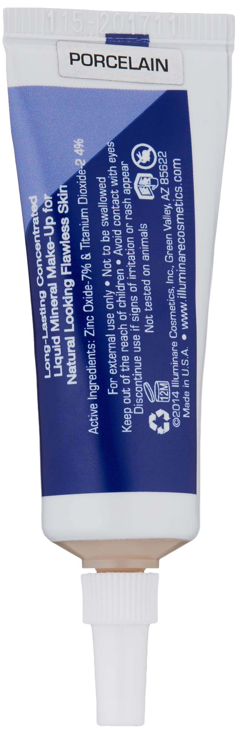 ILLUMINARÉ Portofino Porcelain finish on skin looks natural.