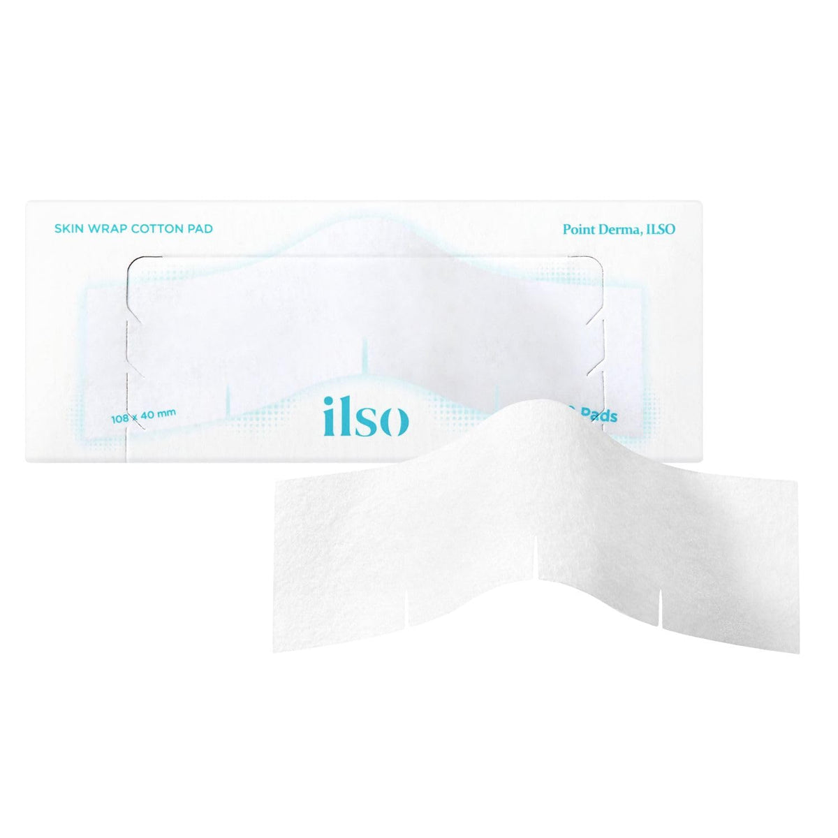ILSO Skin Wrap Cotton Pad ultra-thin for precise toner application