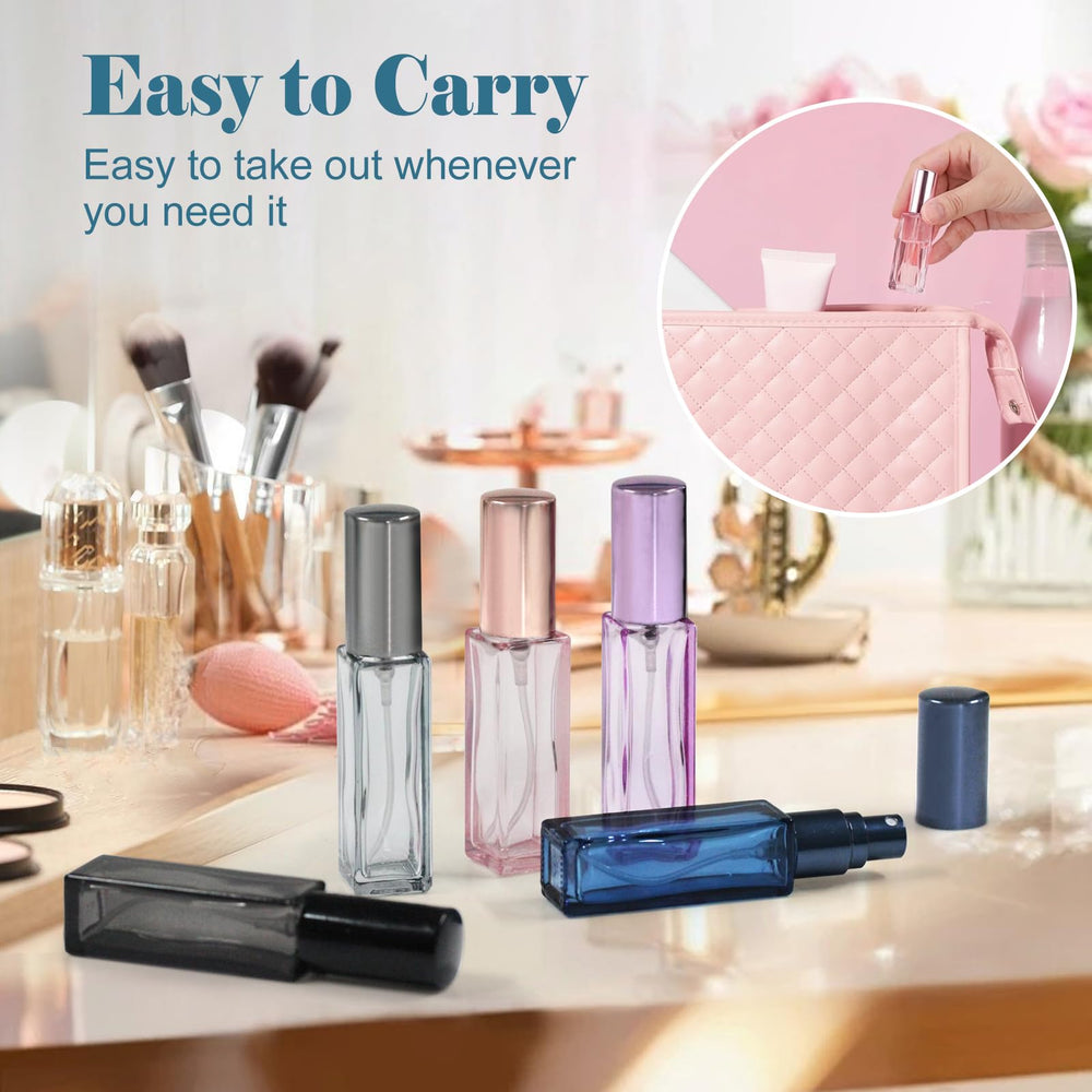 ILZAR stylish multi-color set keeps scents separate for different moods.