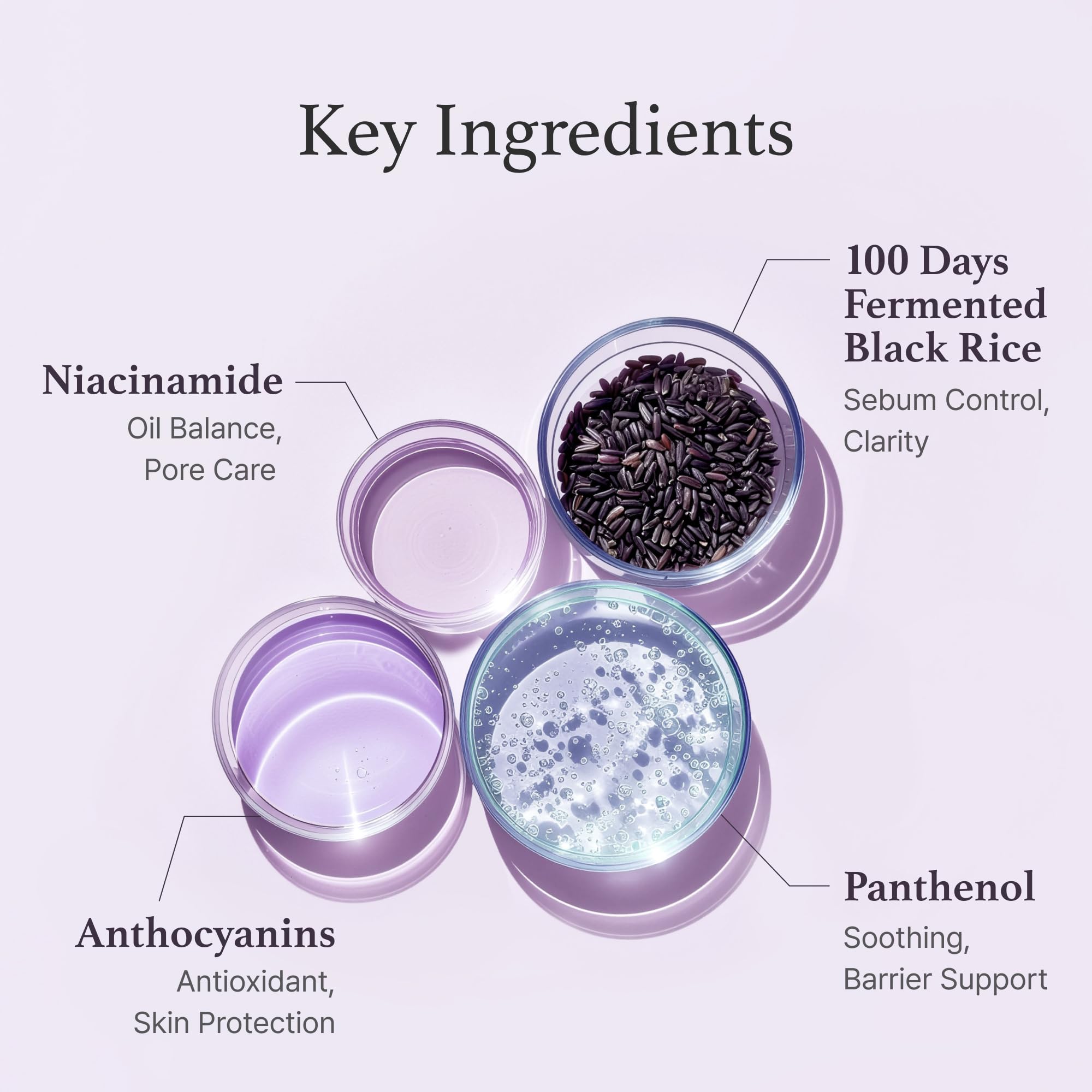I'm from Black Rice Toner fragrance-free label suits sensitive skin and clean routine.