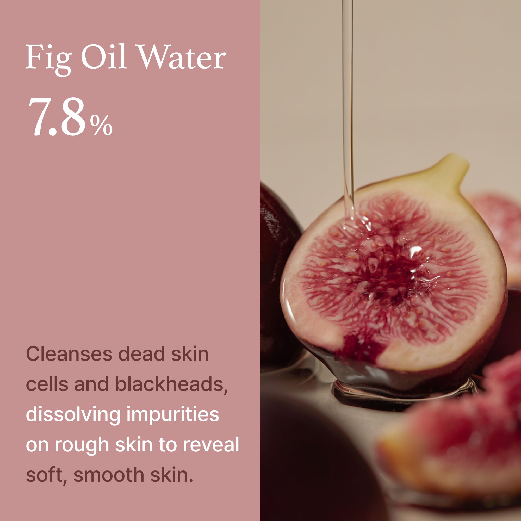 I'm from fig cleansing balm after rinse reveals refreshed, moisturized skin.