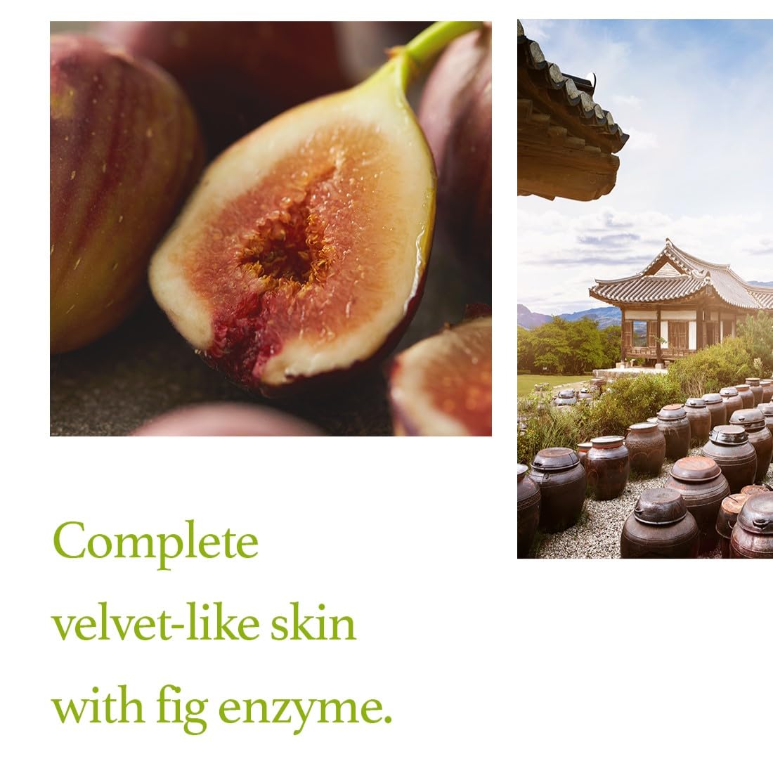I'm from Fig Scrub Mask fig powder swirl demonstrates natural exfoliation.