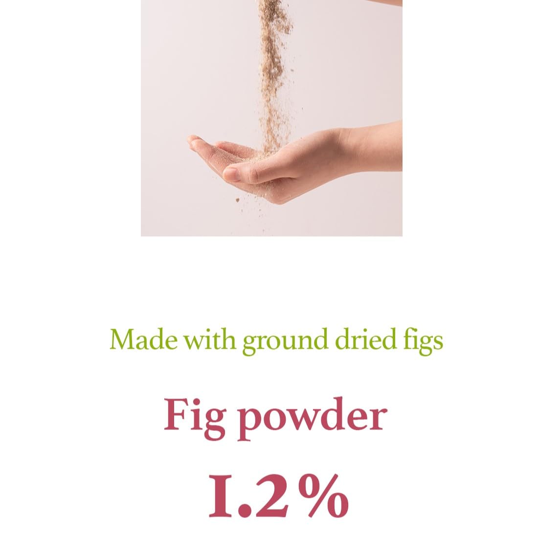 I'm from Fig Scrub Mask natural ingredients label demonstrates organic skincare.