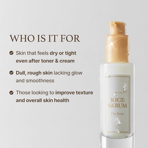 I'm from Rice Serum promotes a healthy, glowing complexion.
